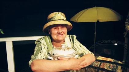 Teat­ras pa­svei­ki­no ak­to­rę Ni­jo­lę Mi­ron­či­kai­tę-Ti­mins­kie­nę