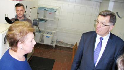 Premjeras dalyvavo ligoninės šventėje