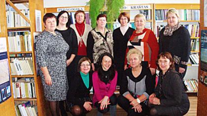 Bibliotekininkės aplankė koleges Juodupėje
