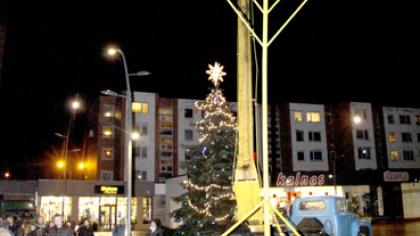 Šiauliuose uždegta žydų Menora