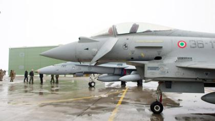 Oro erdvę saugo italai