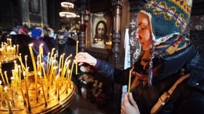 Stačiatikių Kalėdoms miestą dar puošia eglė