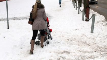 Žiemos grožis virto rūpesčiais