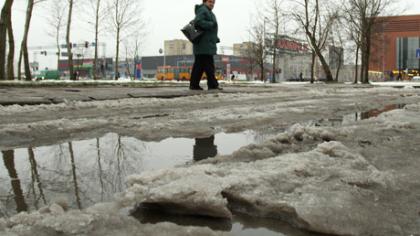 Orai: sniegas tirps, bus šilčiau