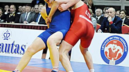 Lietuvos imtynių čempionate – sidabras kelmiškiui