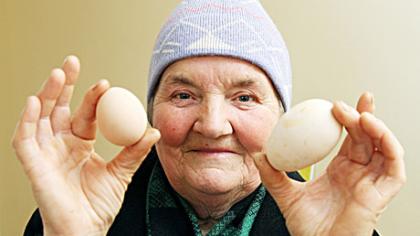 Milžiniškas kiaušinis buvo netikėtas