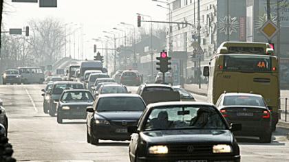 Mies­tas dūs­ta nuo smo­go