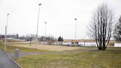 Šaukėniškiai džiaugiasi poilsio zona