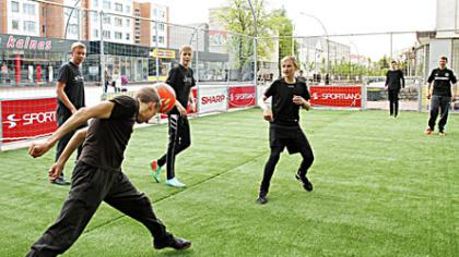 Gatvės futbolo turnyras sulaukė didelio susidomėjimo