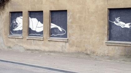 Miestą komentuoja ir meno „diversantai“