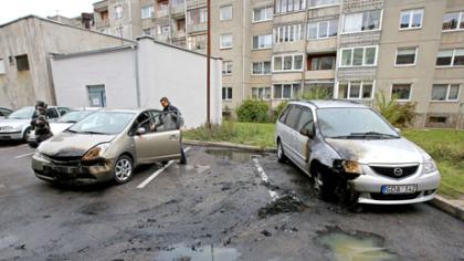 Nuostolių šiauliečiams padarė padegėjai