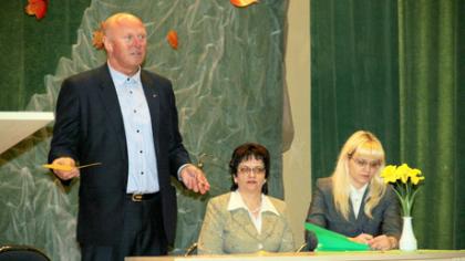 Da­ly­vau­ta Kel­mės kraš­to par­tne­rys­tės VVG ata­skai­ti­nia­me su­si­rin­ki­me