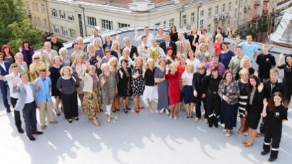 Pagerbti Lietuvos moksleivių dainų šventės dalyviai