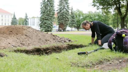 Prisikėlimo aikštėje – archeologų radiniai
