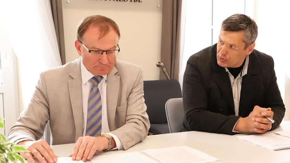Antanas Bartulis ir Gintautas Lukošaitis Antanas Bartulis ir Gintautas Lukošaitis